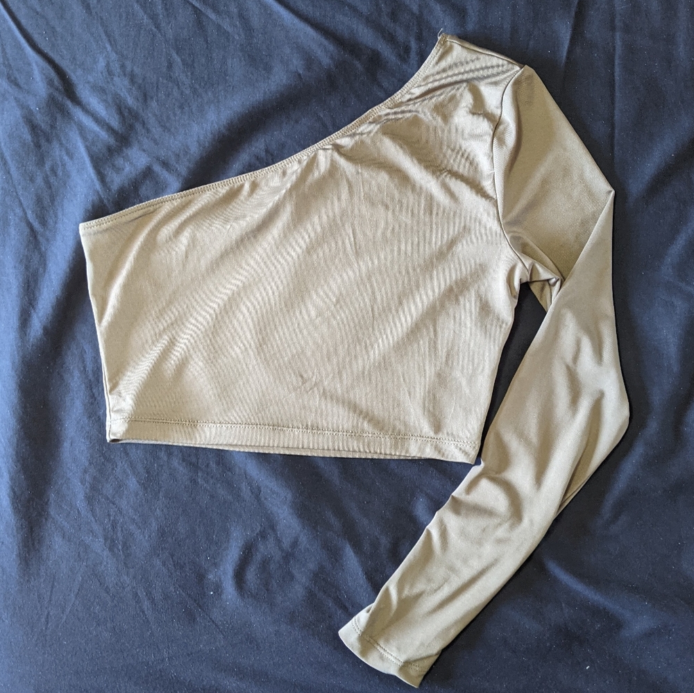 SHEIN One Shoulder Top